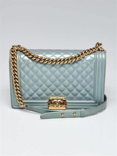 baby blue chanel bag|chanel boy small quilted bag.